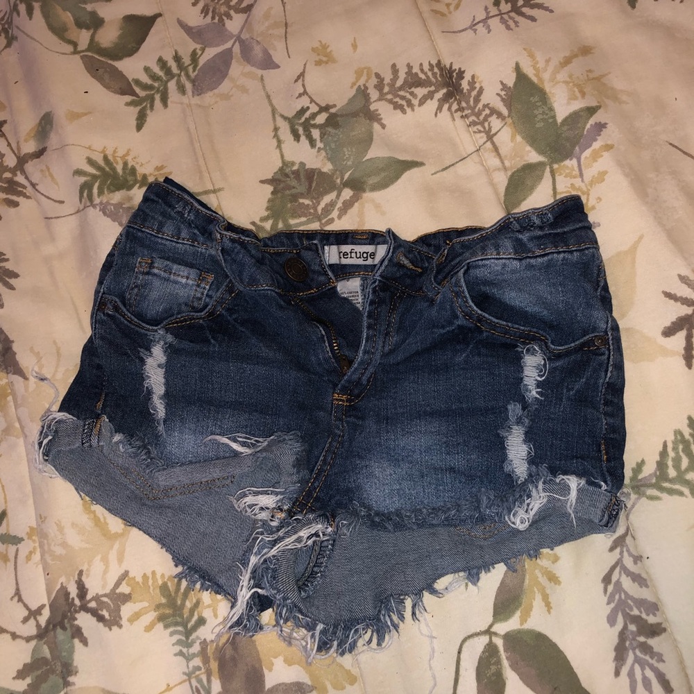 Blue shorts